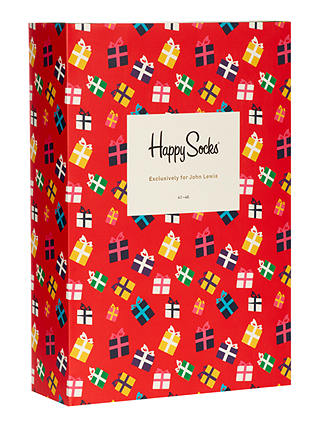 Happy Socks Sock Advent Calendar, One Size, Pack of 24, Multi
