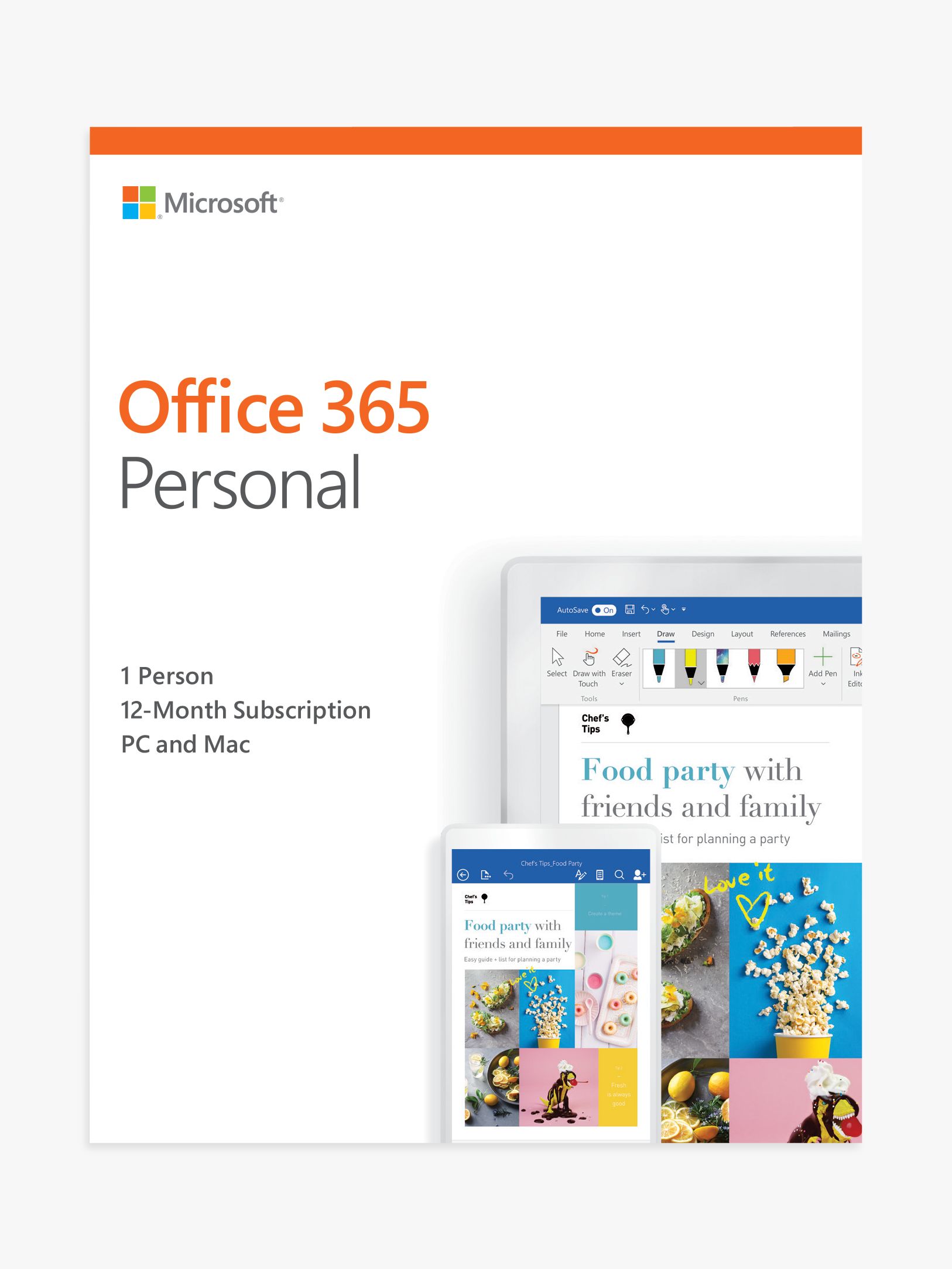 Office 365 License Key Packed With Media Kit Annual Renewal