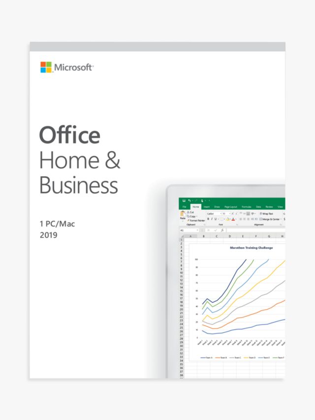 Microsoft Office Home and Business 2019, 1 PC, One-Off Payment