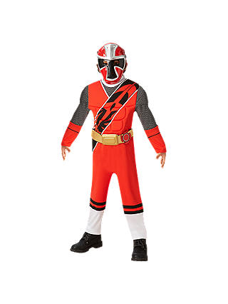 Power Ranger Red Children's Costume, 5-6 years