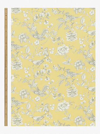 John Lewis & Partners Nightingales Furnishing Fabric, Yellow
