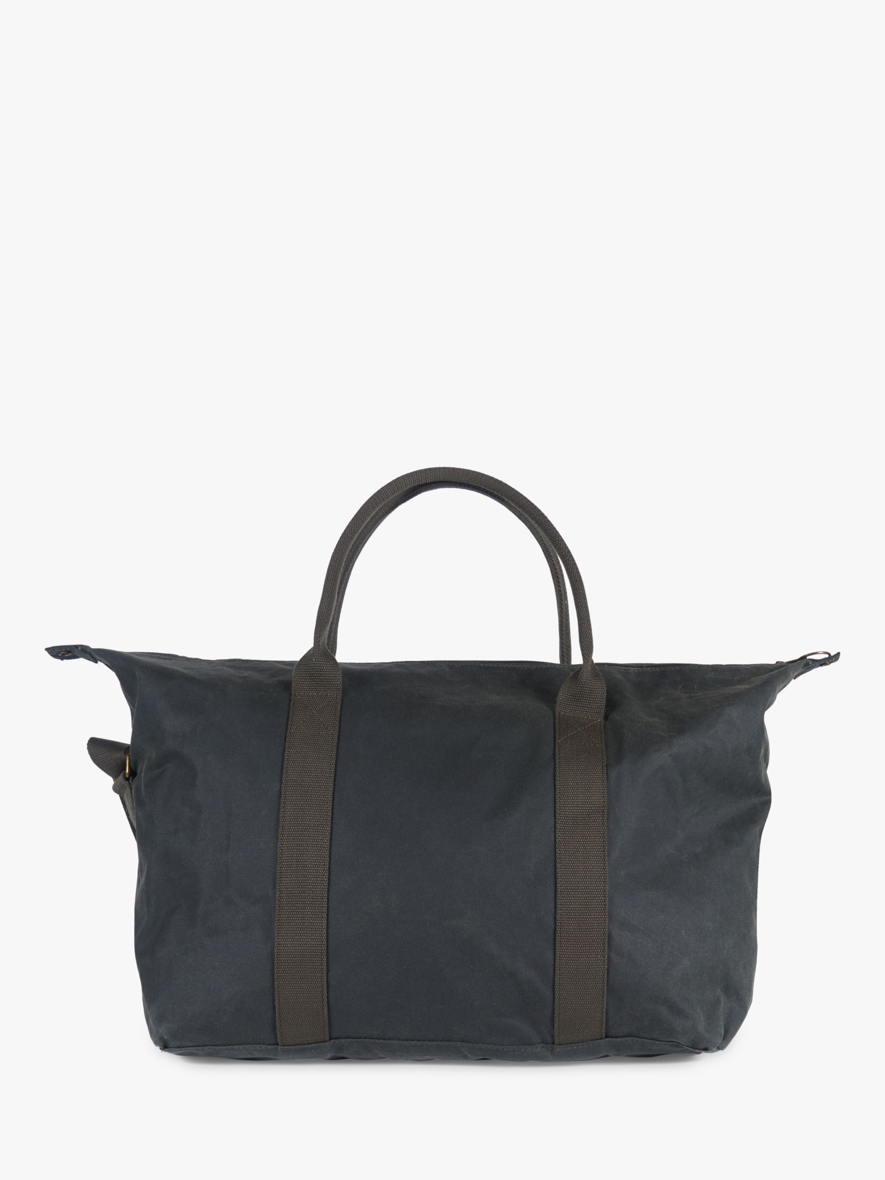 waxed cotton holdall