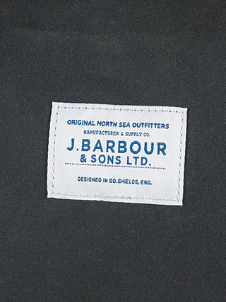 Barbour Waxed Cotton Holdall, Sage at John Lewis & Partners