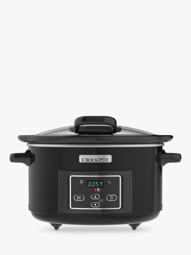 Crock-Pot 4.7L Digital Hinged Lid Slow Cooker, CSC052 