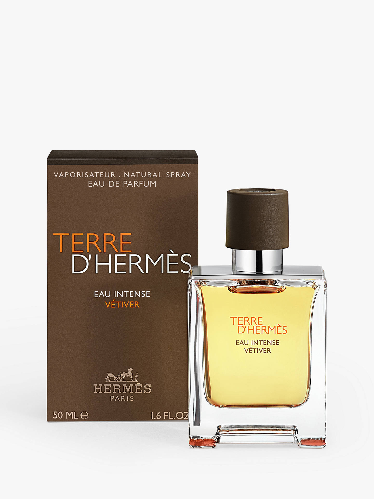 HERMÈS Terre d'Hermès Eau Intense Vetiver Eau de Parfum at John Lewis