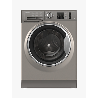 Hotpoint NM10844 Washing Machine, 8kg Load, A+++ Energy Rating, 1400rpm Spin
