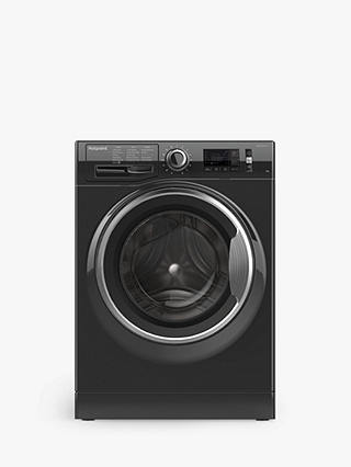 Hotpoint NM11946BCAUK Washing Machine, 9kg Load, A+++ Energy Rating, 1400rpm Spin, Black