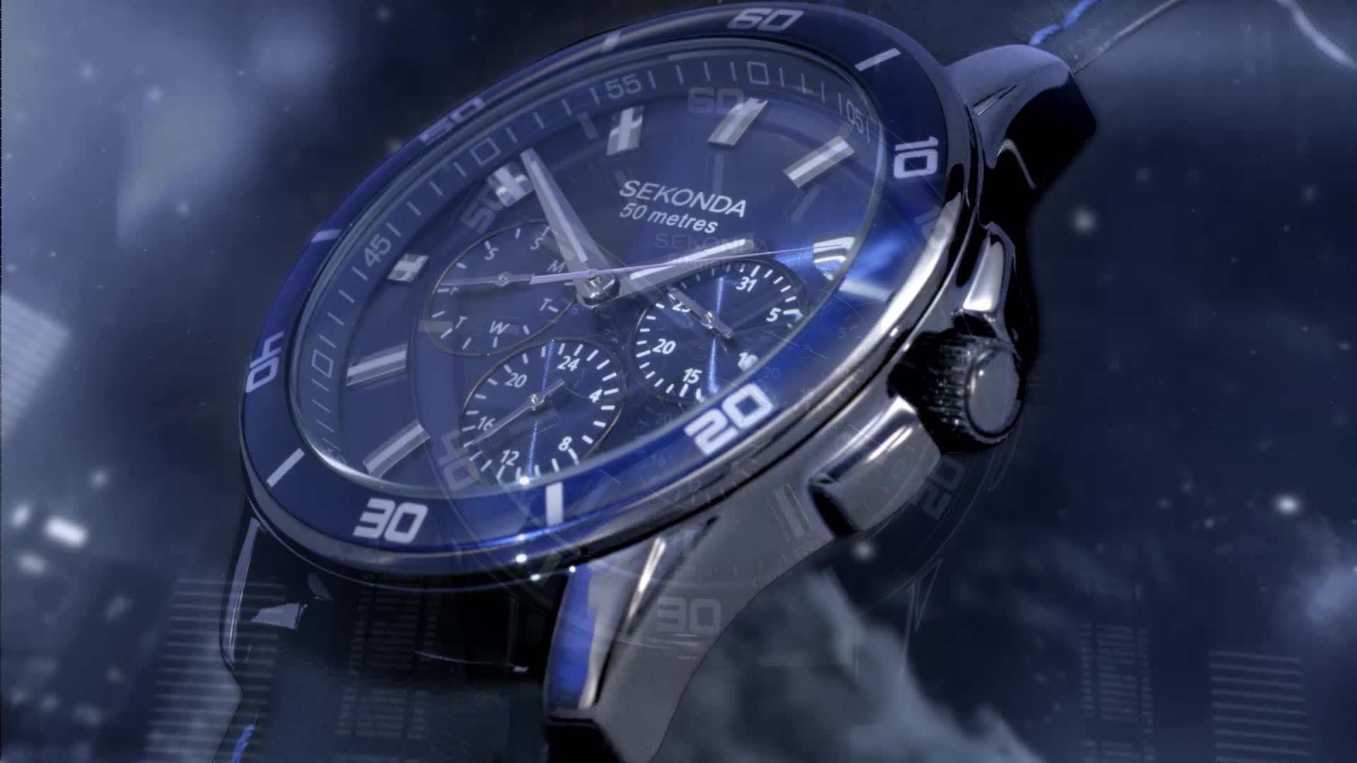 Sekonda best sale midnight chronograph