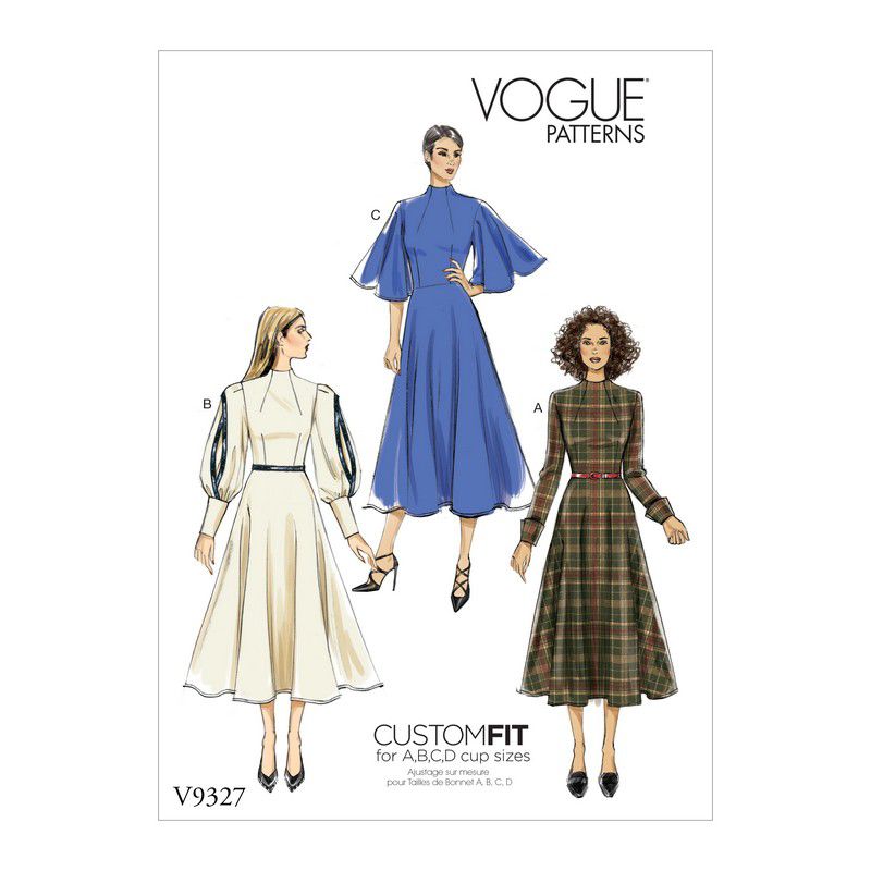 Vogue Vogue Women's Dress Sewing Pattern, 9327