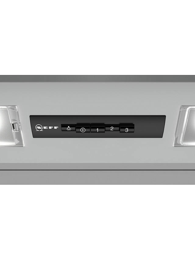 Buy Neff D61MAC1X0B Integrated Cooker Hood, D Energy Rating, Silver Online at johnlewis.com