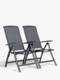 John Lewis Miami Garden Reclining Dining Chair, Set of 2