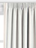 John Lewis Penzance Stripe Made to Measure Curtains or Roman Blind, Wisteria
