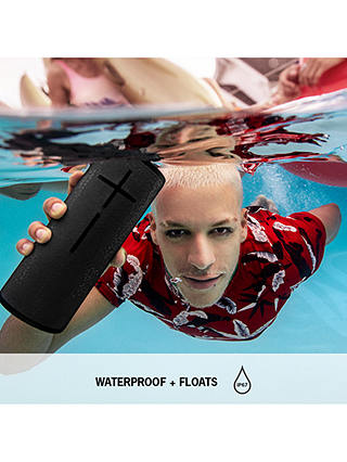 Ultimate Ears MEGABOOM 3 Bluetooth Waterproof Portable Speaker, Night Black