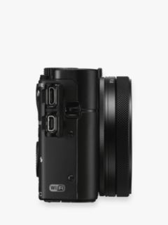 Sony Cyber-shot DSC-RX100 Va Camera, 4K, 20.1MP, 2.9x Optical Zoom, Wi-Fi, NFC, OLED EVF, 3" Tiltable Screen