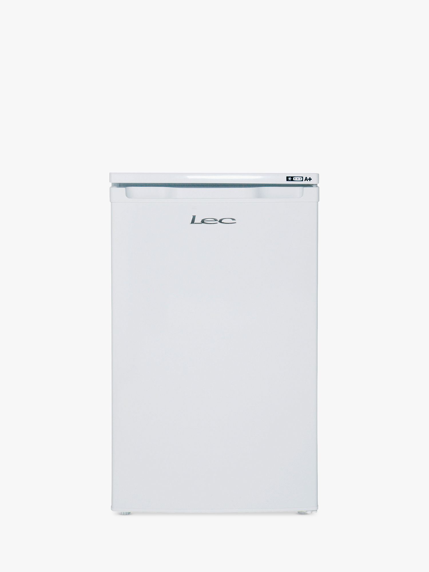 Lec U5010W Freestanding Upright Freezer, A+ Energy Rating, 50cm Wide, White