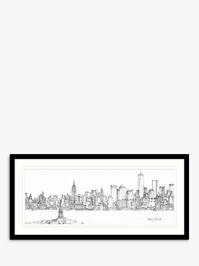 Catherine Stephenson - New York Framed Print & Mount, 49.5 x 104.5cm