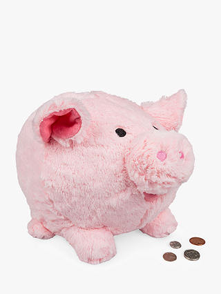 Cuddly Piggy Bank Soft Toy