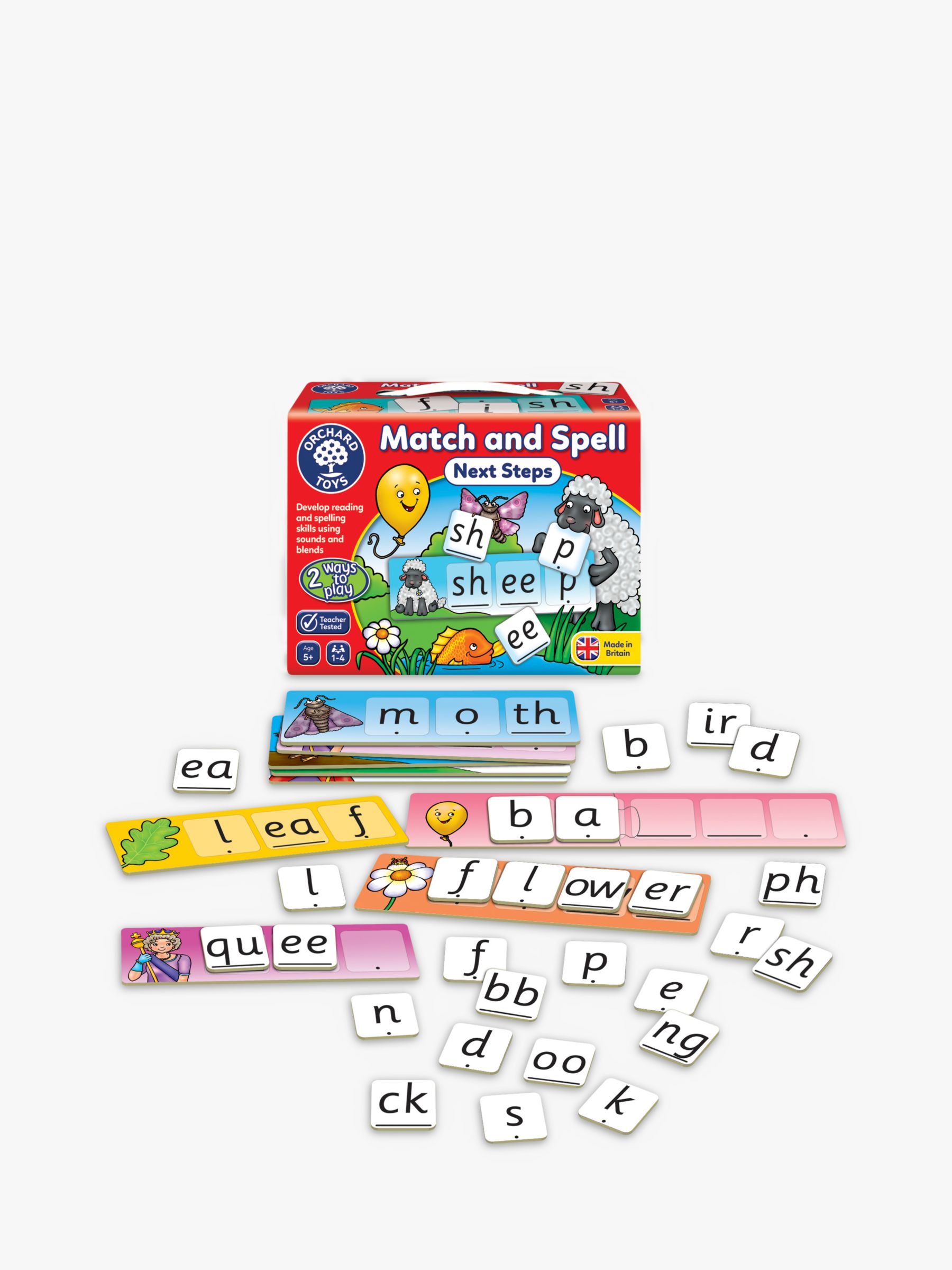 orchard toys match and spell