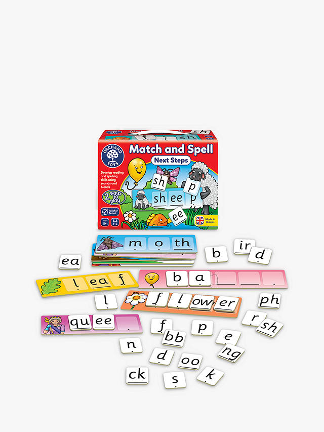 Orchard Toys Match and Spell Game Multicoloured 