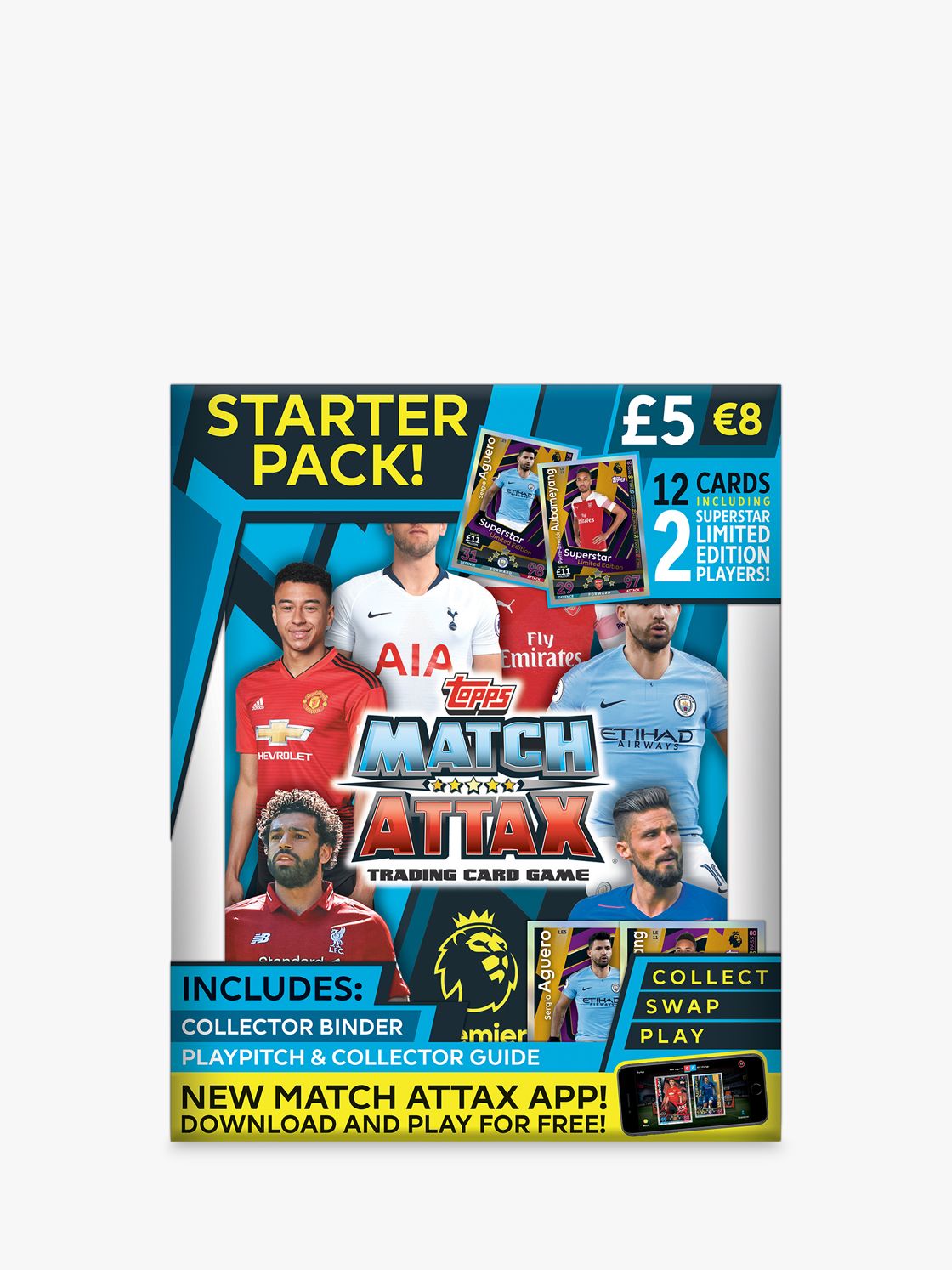 Match Attax Trading Card Game Starter Pack