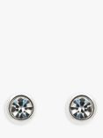 Melissa Odabash Round Crystal Stud Earrings