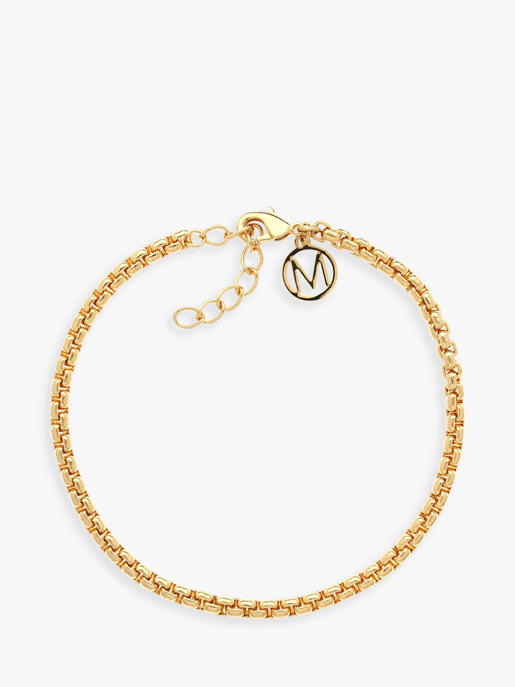 Melissa Odabash Box Chain Bracelet, Gold