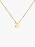 Melissa Odabash Gold Plated Initial Pendant Necklace
