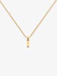 Melissa Odabash Gold Plated Initial Pendant Necklace