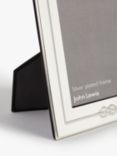 John Lewis Victoria Love Knot Photo Frame, Silver Plated