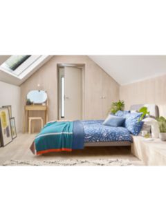 John Lewis ANYDAY Bonn Upholstered Bed Frame, King Size, Saga Grey