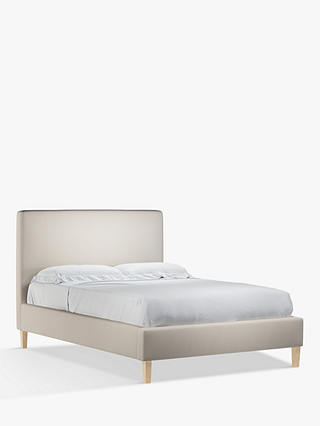 John Lewis & Partners Emily Upholstered Bed Frame, Double, Topaz Beige