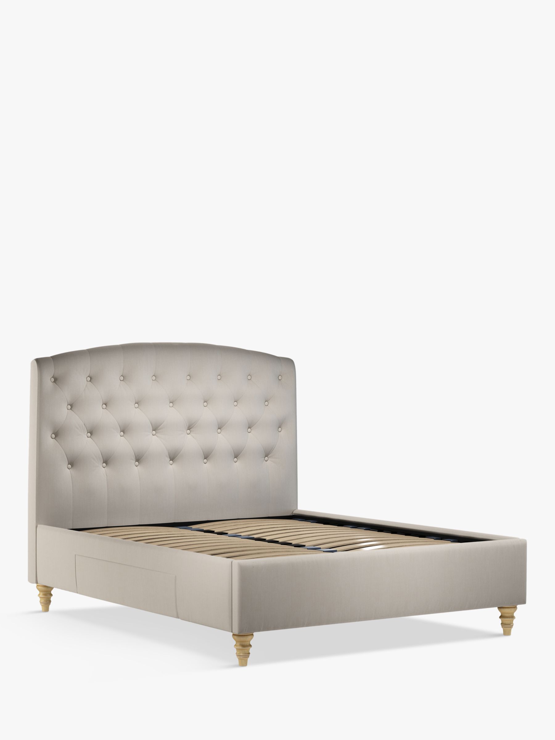 John Lewis Partners Rouen 2 Drawer Storage Upholstered Bed Frame King Size