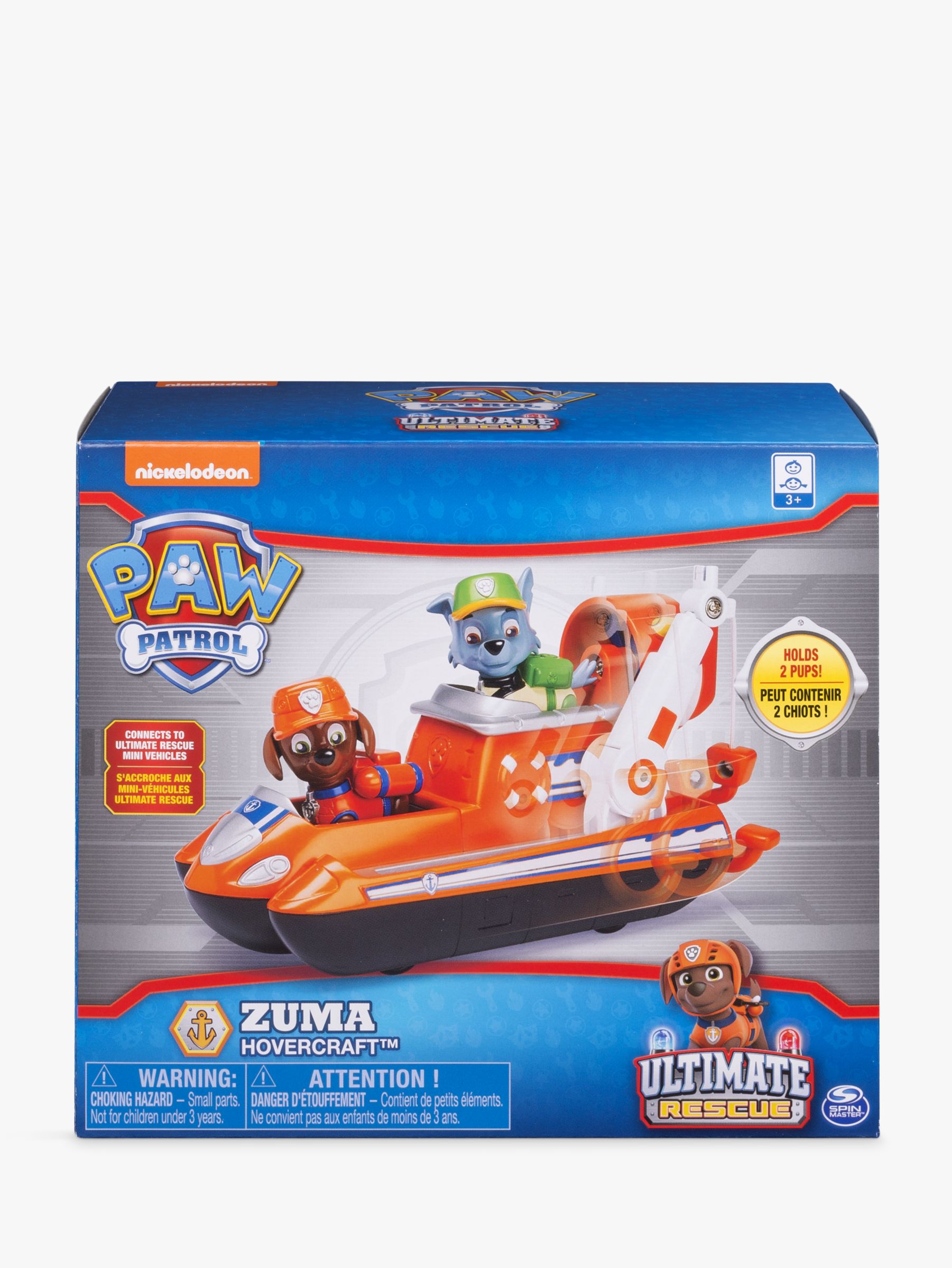 paw patrol ultimate rescue hovercraft
