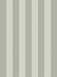 Cole & Son Regatta Stripe Wallpaper, 110/3014, Olive