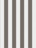 Cole & Son Regatta Stripe Wallpaper, 110/3016, Black/White