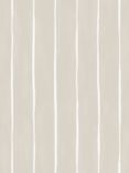Cole & Son Marquee Stripe Wallpaper, 110/2011, Soft Grey