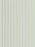 Cole & Son College Stripe Wallpaper, 110/7036 Duck Egg & Gilver