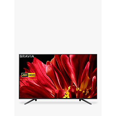 Sony Bravia KD65ZF9 LED HDR 4K Ultra HD Smart Android TV, 65 with Freeview HD & Youview, Black