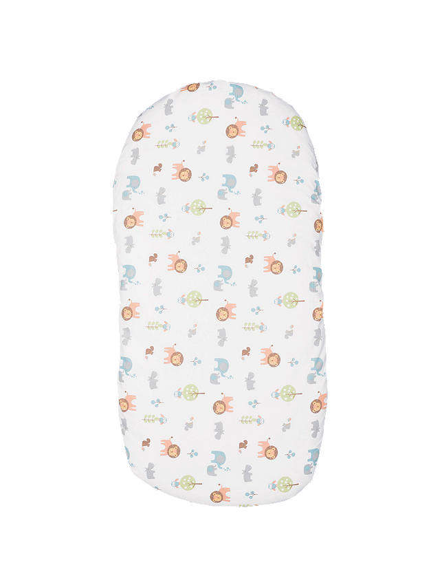 Chicco Baby Hug Crib Fitted Sheets, Pack of 2, Little Animals