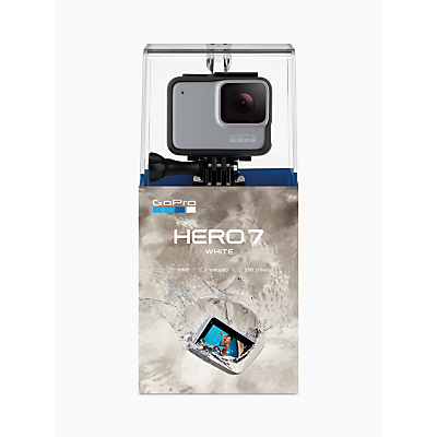 GoPro HERO7 White Camcorder, 1440p, Full HD, 10MP, Wi-Fi, Waterproof