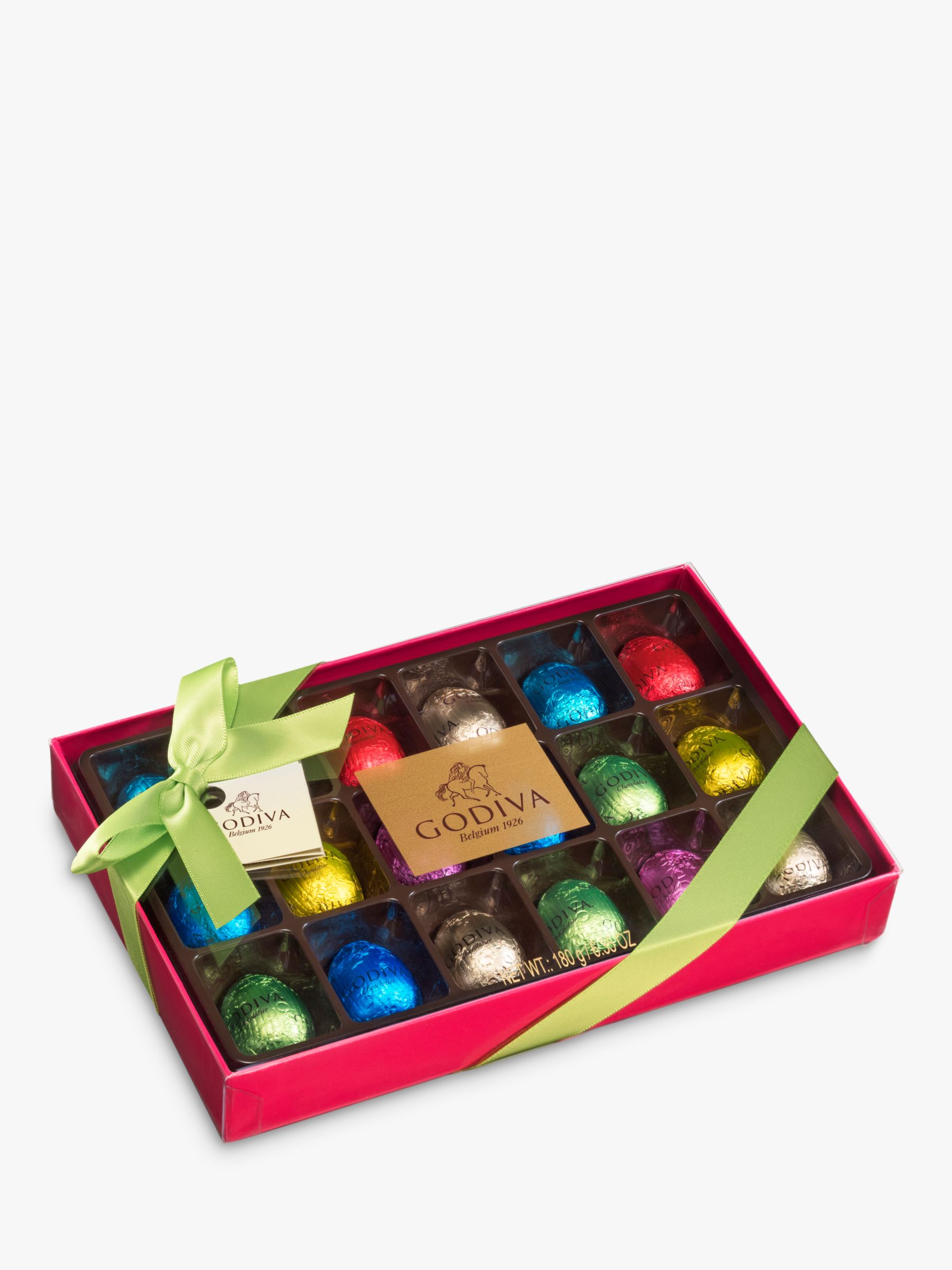 Godiva Egg Box Chocolates, 18 Pieces, 180g