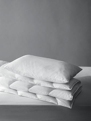 John Lewis & Partners Soft Touch Washable Cot Duvet and Junior Pillow Bundle, 4 Tog