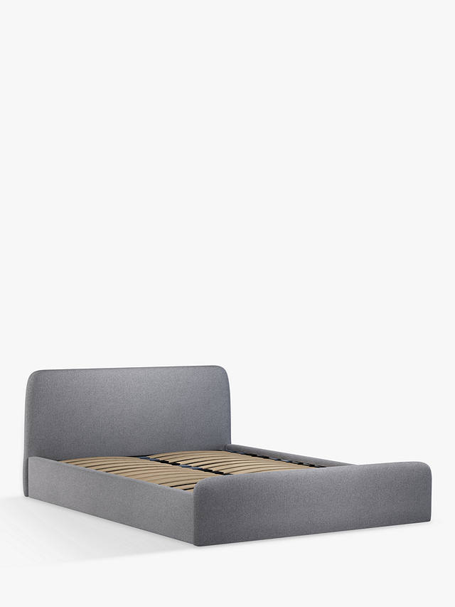 Anyday John Lewis Partners Bonn, Grey Upholstered King Bed With Storage