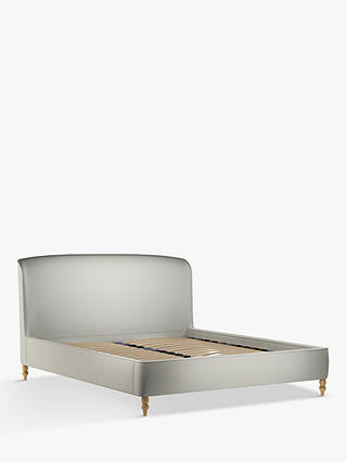 Croft Collection Skye Upholstered Bed Frame, Super King Size, Shawford Grey