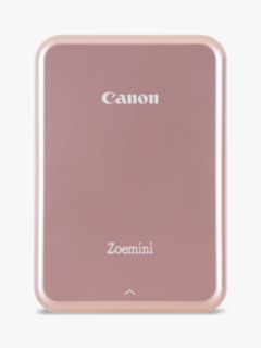 Canon Zoemini Mobile Photo Printer, Rose Gold