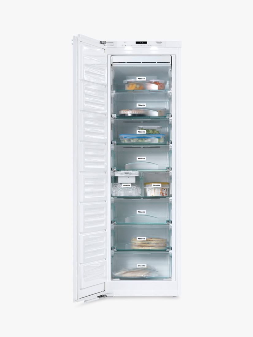 Miele FNS37492iE Tall Integrated Freezer, A++ Energy Rating, 56cm Wide, Neutral