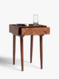 John Lewis + Swoon Franklin Side Table, Brown