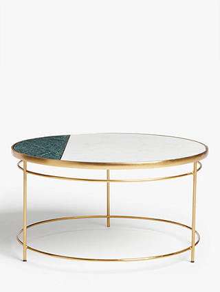 John Lewis + Swoon Sartre Marble Coffee Table