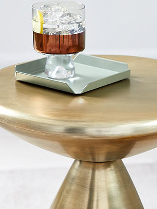 west elm Cosmo Side Table, Antique Brass