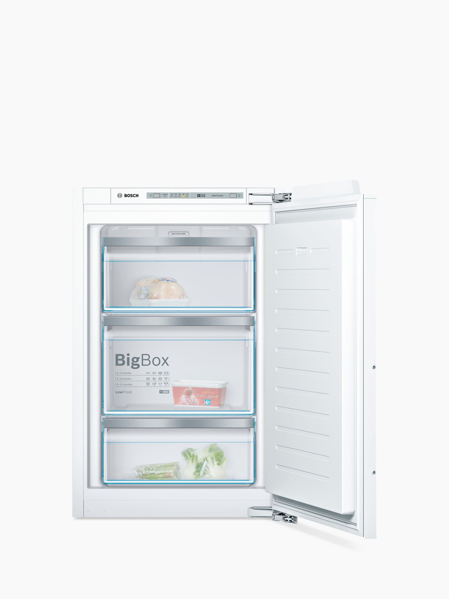 Bosch Serie 6 GIV21AF30G Built-In Freezer, A++ Energy Rating, White